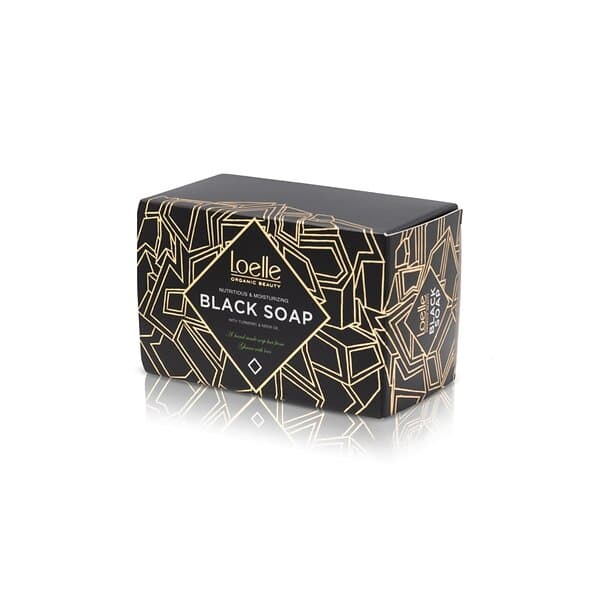 Loelle African Black Soap Bar 150g