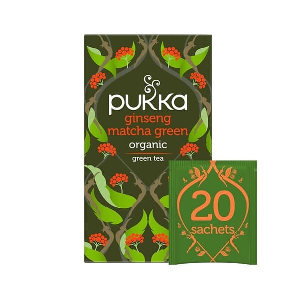 Pukka Te Ginseng Matcha Green 20p