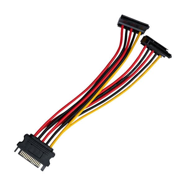 Eletra Sata 15p M 1to2 F90 15cm Strömkabel