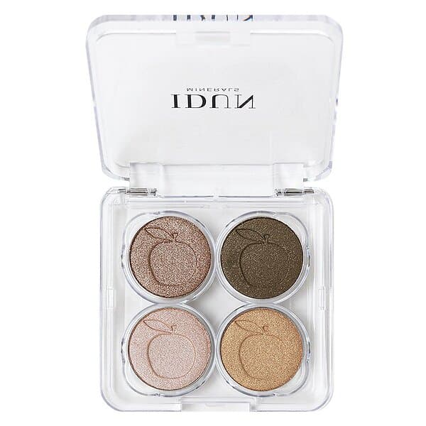 Idun Minerals Eyeshadow Palette Brunkulla 4 g