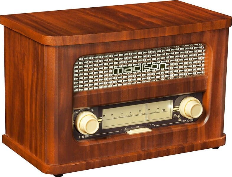 Madison Vintage radio med Bluetooth och FM