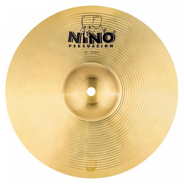 MEINL NINO-BR25 10 tum Marching Cymbals brass