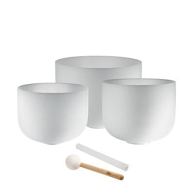 MEINL CSBSETAFD Crystal Singing Bowl Set