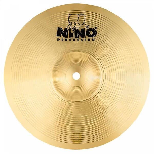 MEINL NINO-BR254 10 tum Marching Cymbals brass