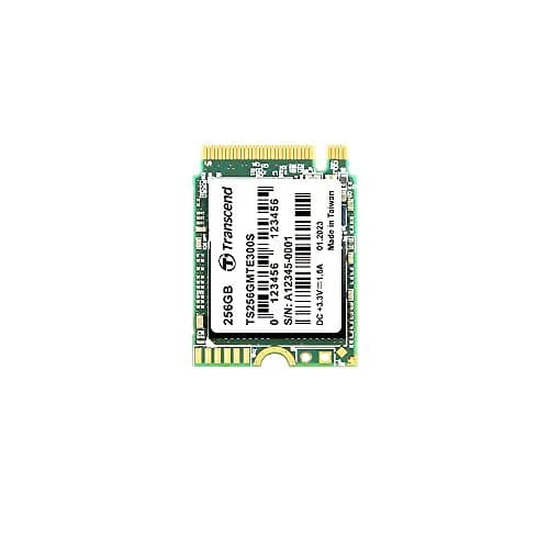 Transcend M.2 2230PCIe Gen3x4 NVMe 3D TLC TS256GMTE300S 256GB