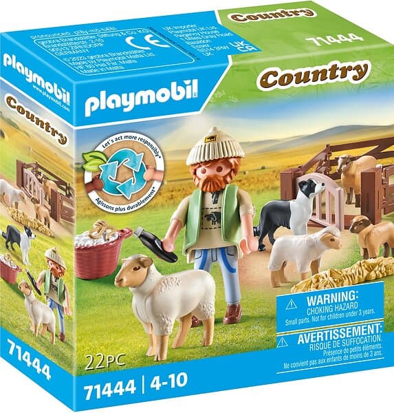 Playmobil Country 71444 Young Shepherd with flock of sheep
