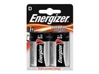 Energizer Alkaline Power D/E95 Batteri 2-Pack