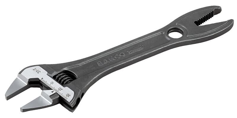 Bahco 31-T Skiftnyckel Hajfkäft med smala käftar 8"