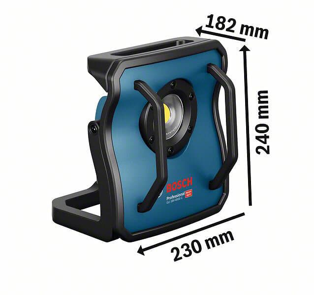 Bosch GLI 18V-4000 Arbetsbelysning Batteridriven 18V (Utan batterier)