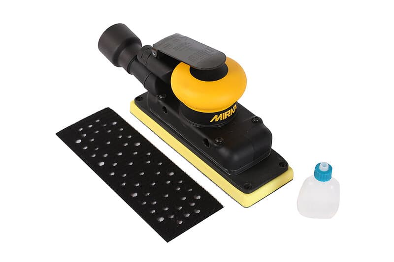 Mirka Planslipmaskin OS 383CV 70x198mm med utsug