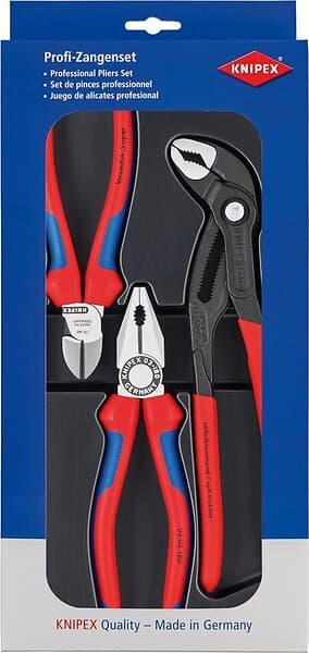 Knipex Tångset 002009V01 Proffs 3 delar