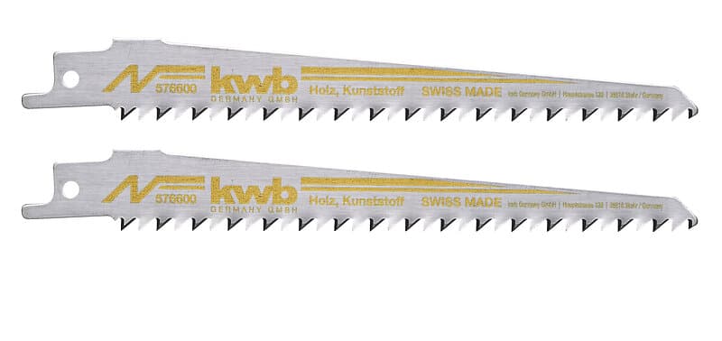 KWB Tigersågblad trä 130mm 2-pack