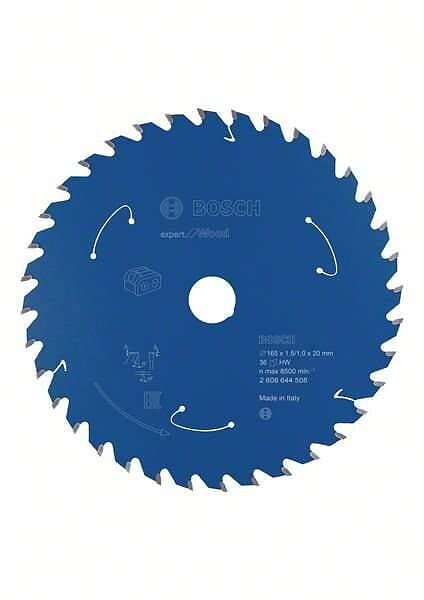 Bosch Sågklinga Expert for Wood 165×1,5/1×20mm 36T