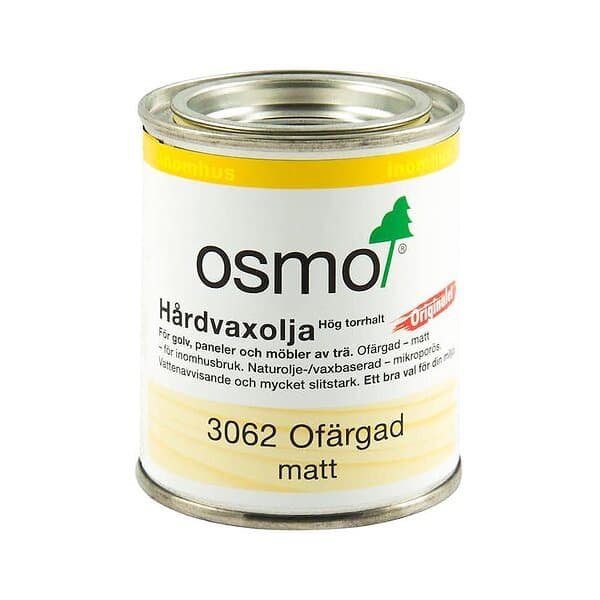 Osmo Hårdvaxolja Originalet 3062 0,125 Liter Originalet, matt