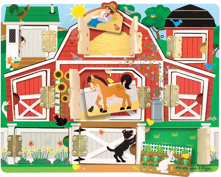 Melissa & Doug Låsbräda Bondgård