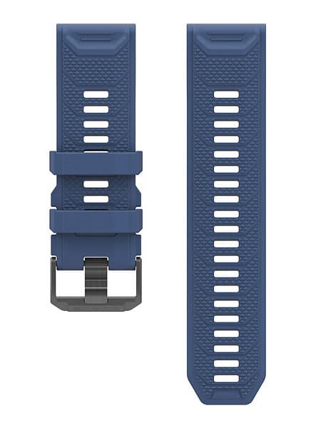 Coros Vertix 2 Silicone Band Blå