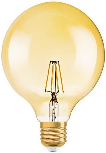 Ledvance Vintage 1906 Glob Ø125 mm LED 6,5W/825 (55W) E27 dimbar Guld