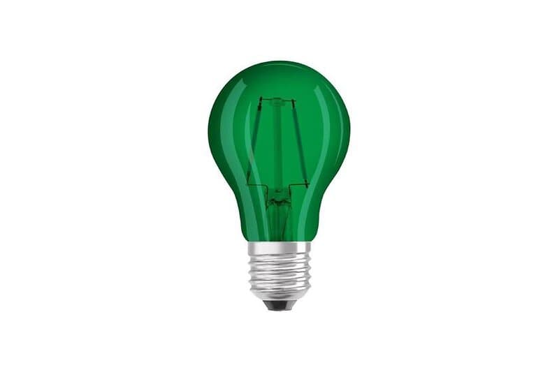 Ledvance Star Deco Standard LED 2,5W (15W) E27 Grön