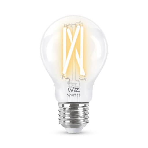 WiZ LED ljuskälla 7W, E27, klar, glödtråd, varm till kall vit