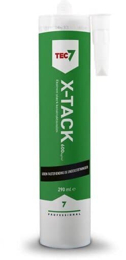 Tec7 monteringslim X-tack, vit