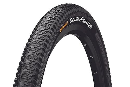 Continental Double Fighter Iii 26´´ X 1,90 Rigid Mtb Tyre Svart 26´´ x 1,90