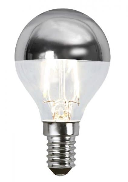 Star Trading E14 LED toppförspeglad filament 3,5W (Transparent)
