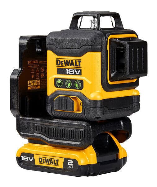 Dewalt DCLE34031D1 Kors-/Linjelaser 18V Grön (1x2,0ah)