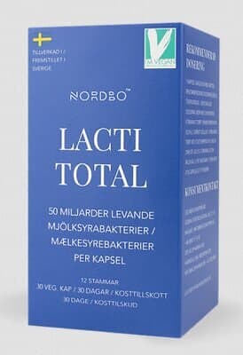 Nordbo LactiTotal 30 kapslar