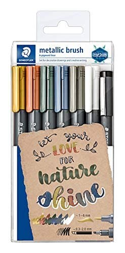 Marker brush metal 7-pack Staedtler