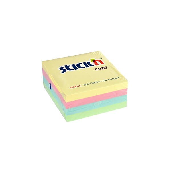 Stick'n Notiskub 76x76 Pastell