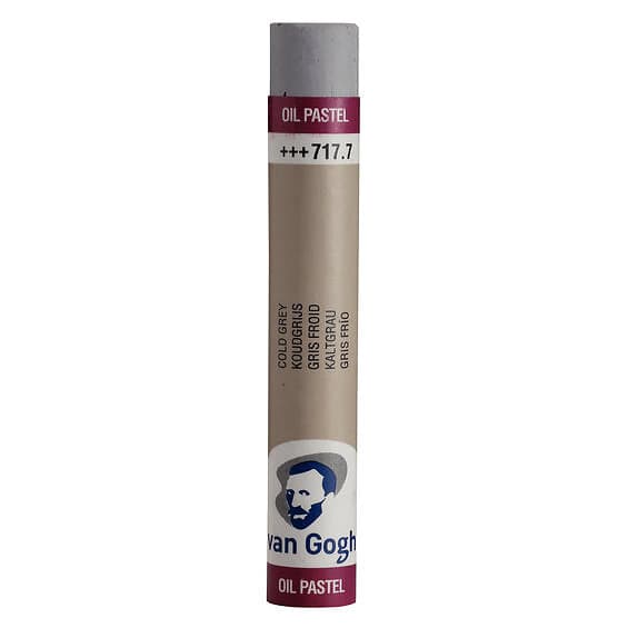 Van Gogh V oil pastel Cold Grey