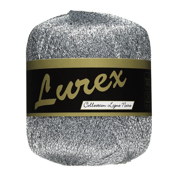 Silver Garn Lammy Lurex 25g