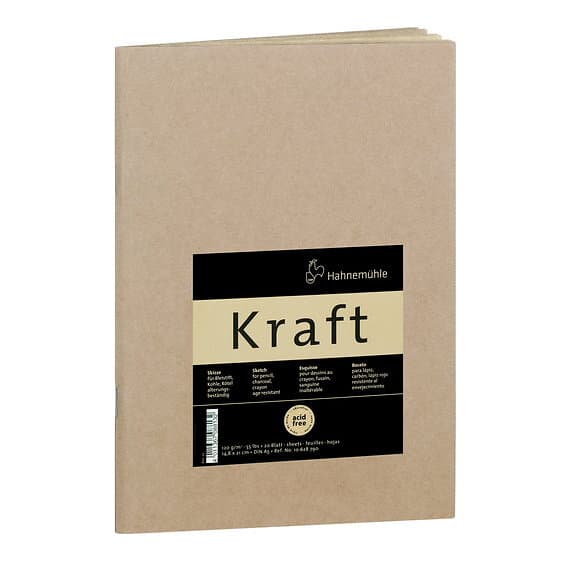 Hahnemühle Kraft skisshäfte natur A5