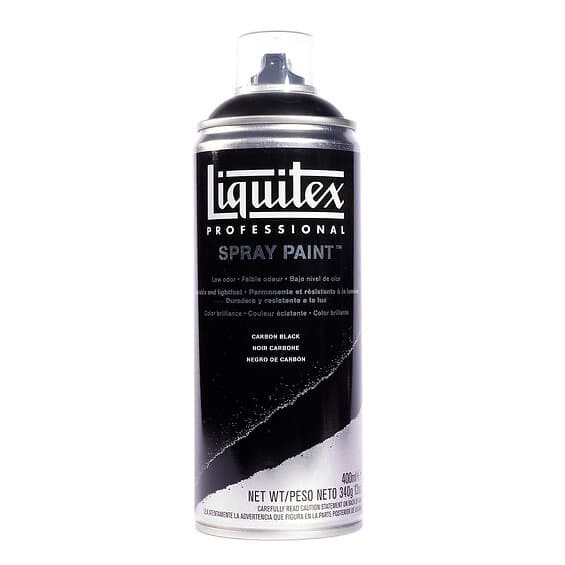 Liquitex LX Akrylspray Carbon Black