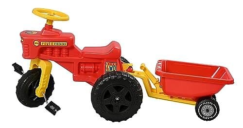 Plasto Tramptraktor med släp