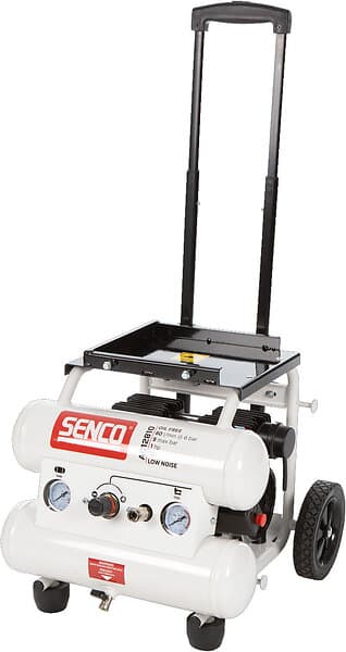 Senco AC12810 Kompressor 1hp 9bar Oljefri (128l/min)