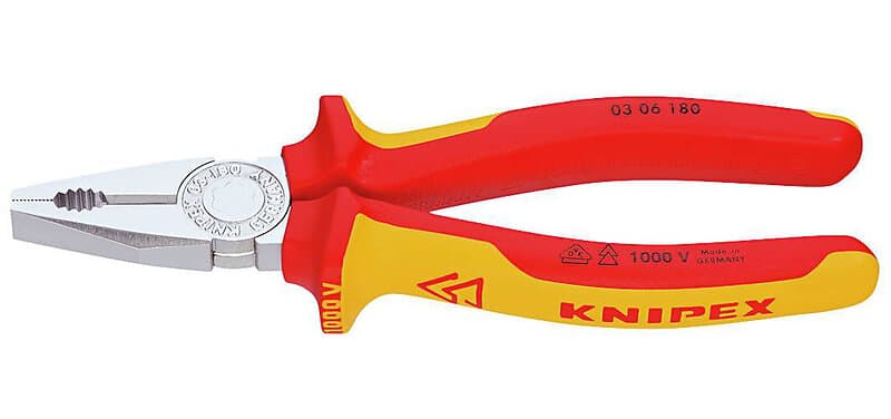 Knipex Kombinationstång 180mm 0306-180 IEC