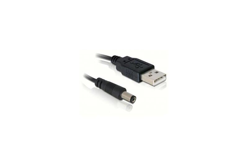 DeLock strömkabel likströmsjack 5,4 mm till USB 1 m