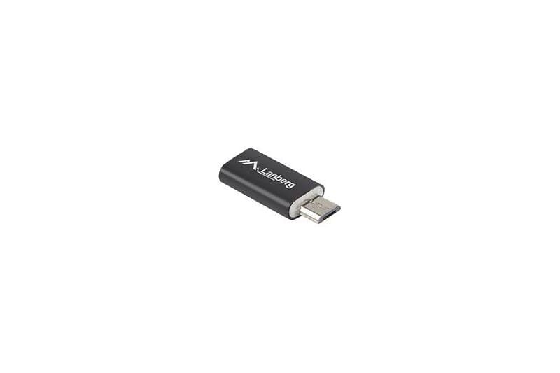Lanberg USB-C-adapter 24-stifts USB-C till Micro-USB Typ B