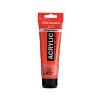 Talens Amsterdam akrylfärg Naftolröd ljus 120ml