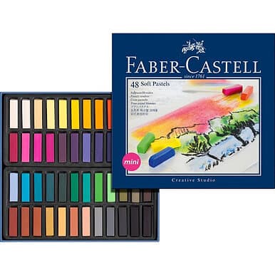 Faber-Castell Mjukpastell Goldfaber 48 Halvlängdskritor