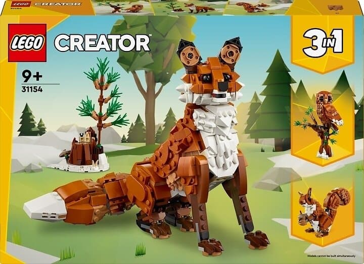 LEGO Creator 31154 Forest Animals: Red Fox