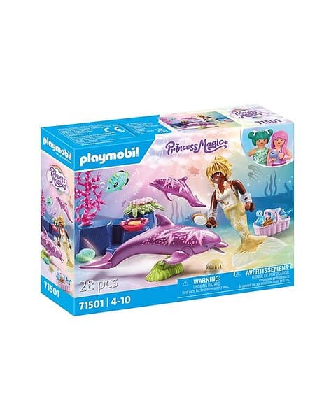 Playmobil Princess 71501 Mermaid with Dolphins