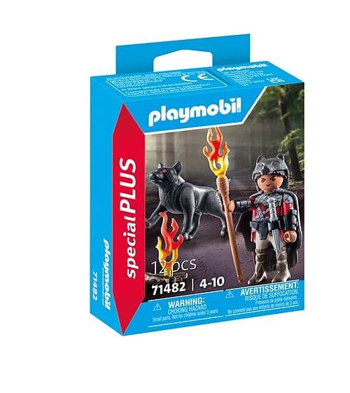 Playmobil Special Plus 71482 Warrior With Wolf