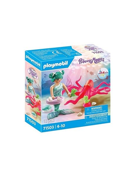 Playmobil Princess 71503 Mermaid With Colour-Changing Octopus