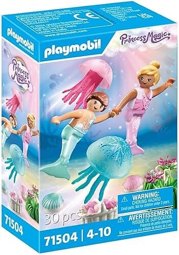Playmobil Princess 71504 Mermaid Kids with Jellyfish
