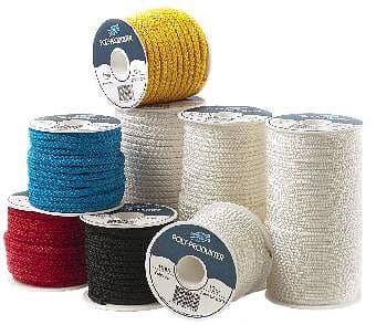 Poly Ropes 25 M ester Rope Svart 3 mm
