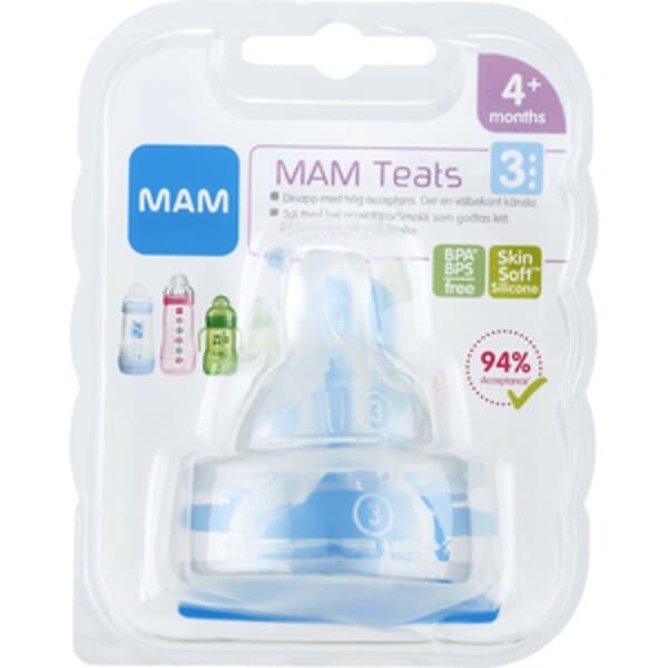 Mam Teat 3, 2-pack