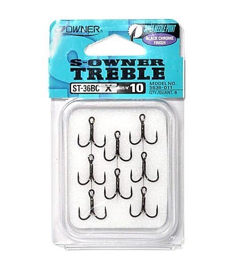 Owner , ST-36BC, treble hook, stl 12, 8st