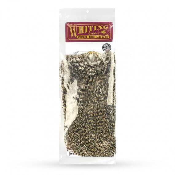 Whiting Coq de Leon Bronze Saddle Grizzly